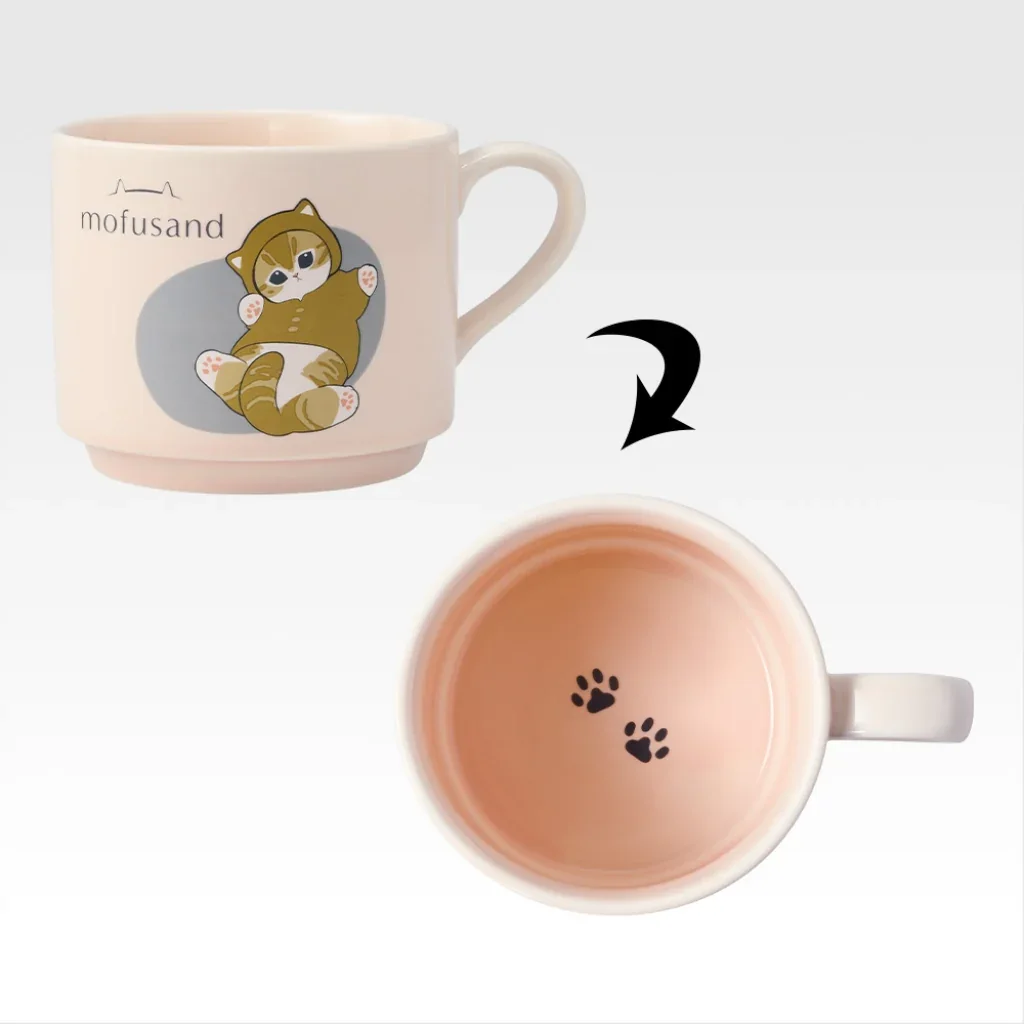 Banpresto KUJI Mofusand -Pajama Party with the Cats- - C Prize Mug