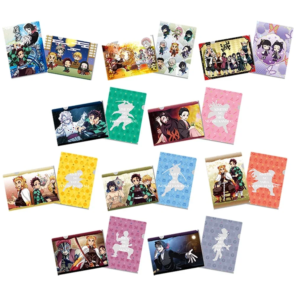 (2nd Set) Banpresto KUJI Demon Slayer: Kimetsu No Yaiba-Proceed With Unbreakable Heart And Sword- - I Prize Folder Set (2pcs/1set)