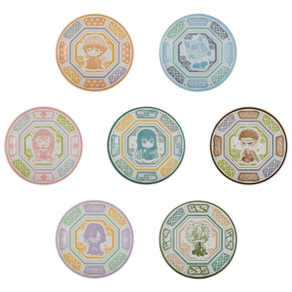 Banpresto KUJI Demon Slayer Kimetsu No Yaiba -The City Where Demons Dwell- The Second - G Prize Mini Plate