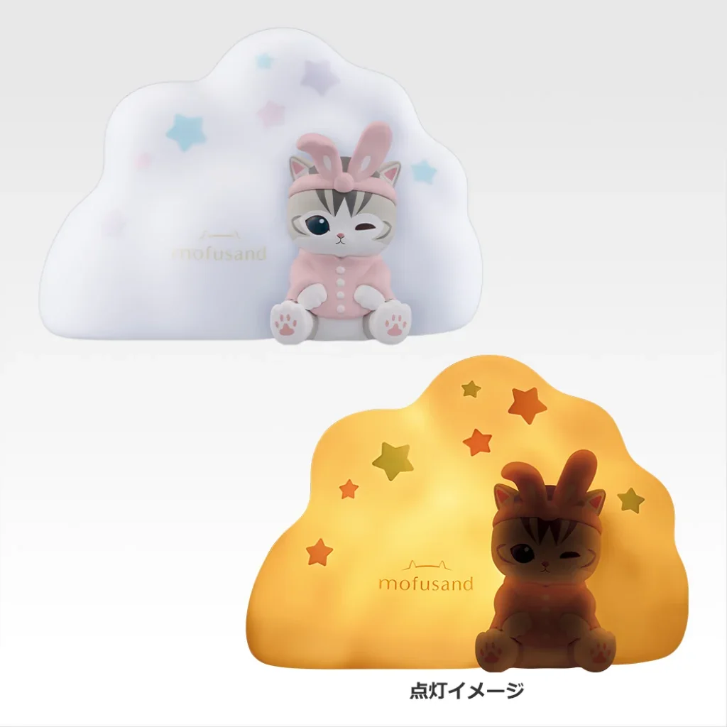 Banpresto KUJI Mofusand -Pajama Party with the Cats- - A Prize Room Light