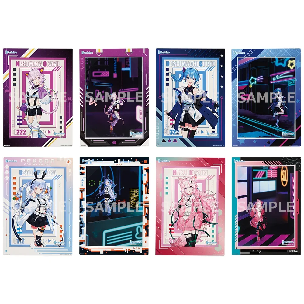 Banpresto KUJI Hololive -Cyberpunk Style- - E Prize Visual Board