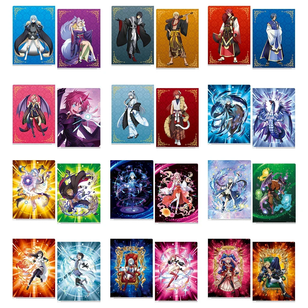 Banpresto KUJI That Time I Got Reincarnated As A Slime -Night Parade Of The Hundred Demons- - F Prize Folder Set (2pcs/1set)